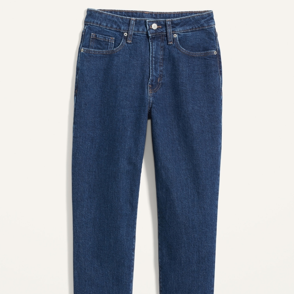 Old Navy, High-Waisted O.G. Straight Ankle Jeans, size 10